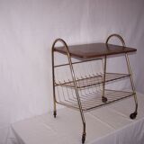 Occasional door-vinyls and magazine rack in the 1950s furniture