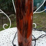 Lampe en céramique signée camos - vallauris, 1960