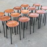 Vintage stool - Eromes Marko - 60s minimalist dutch design