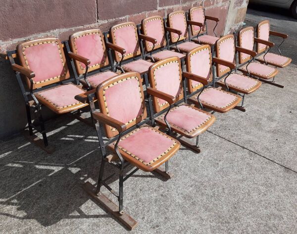 Banquette de cinéma 6 places.