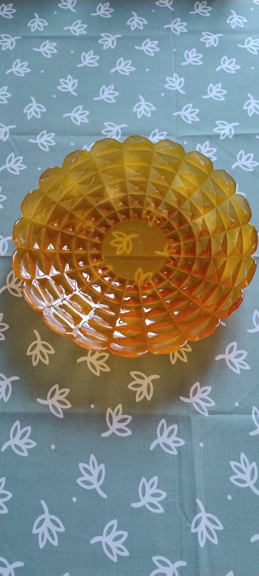 Decorative sun plateau (Art Deco, vintage) in its original condition.