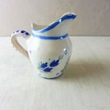 Milk pot, Breton décor, Quimper HB