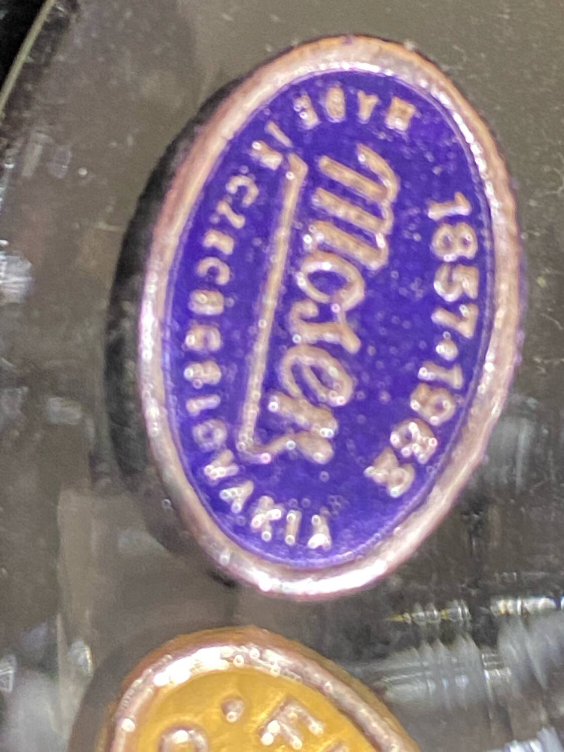 set of 6 antique cut crystal wine glasses in tulip shape from the pres