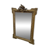 Napoleon III "rocaille" mercury mirror