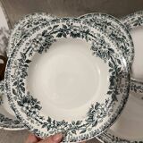 Lot 6 soup plates Guadeloupe Saint Amand