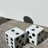 Salière poivrier céramique dés