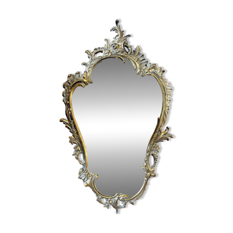 Louis XV style bronze mirror