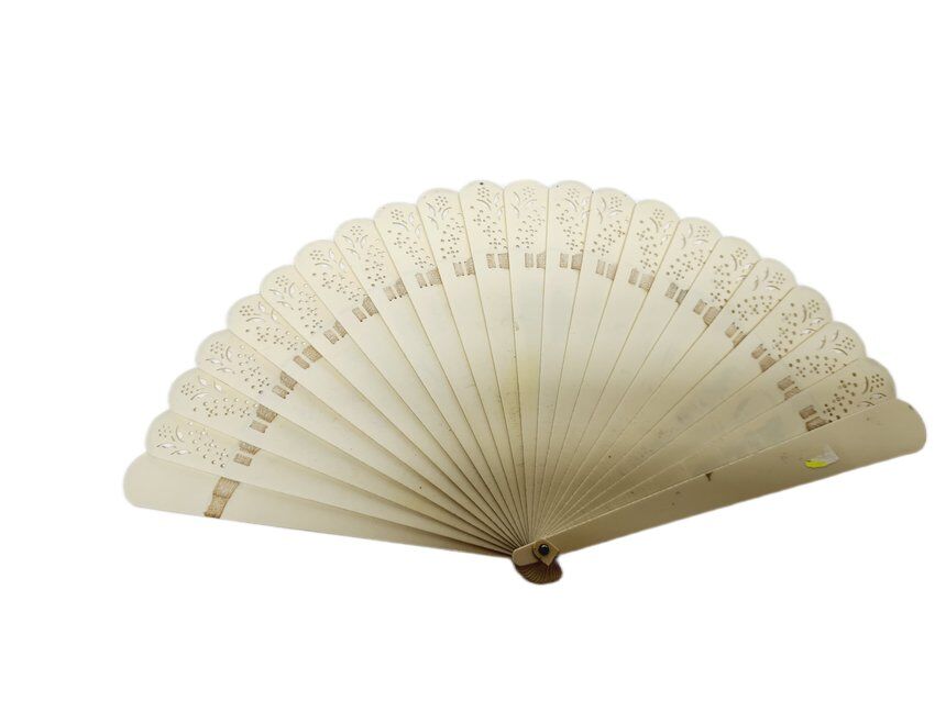Art Nouveau celluloid fan, 1900s