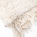 Beni Ouarain Moroccan Berber rug with black diamonds 2.53x1.59m