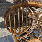 Fauteuil  Emmanuelle en rotin