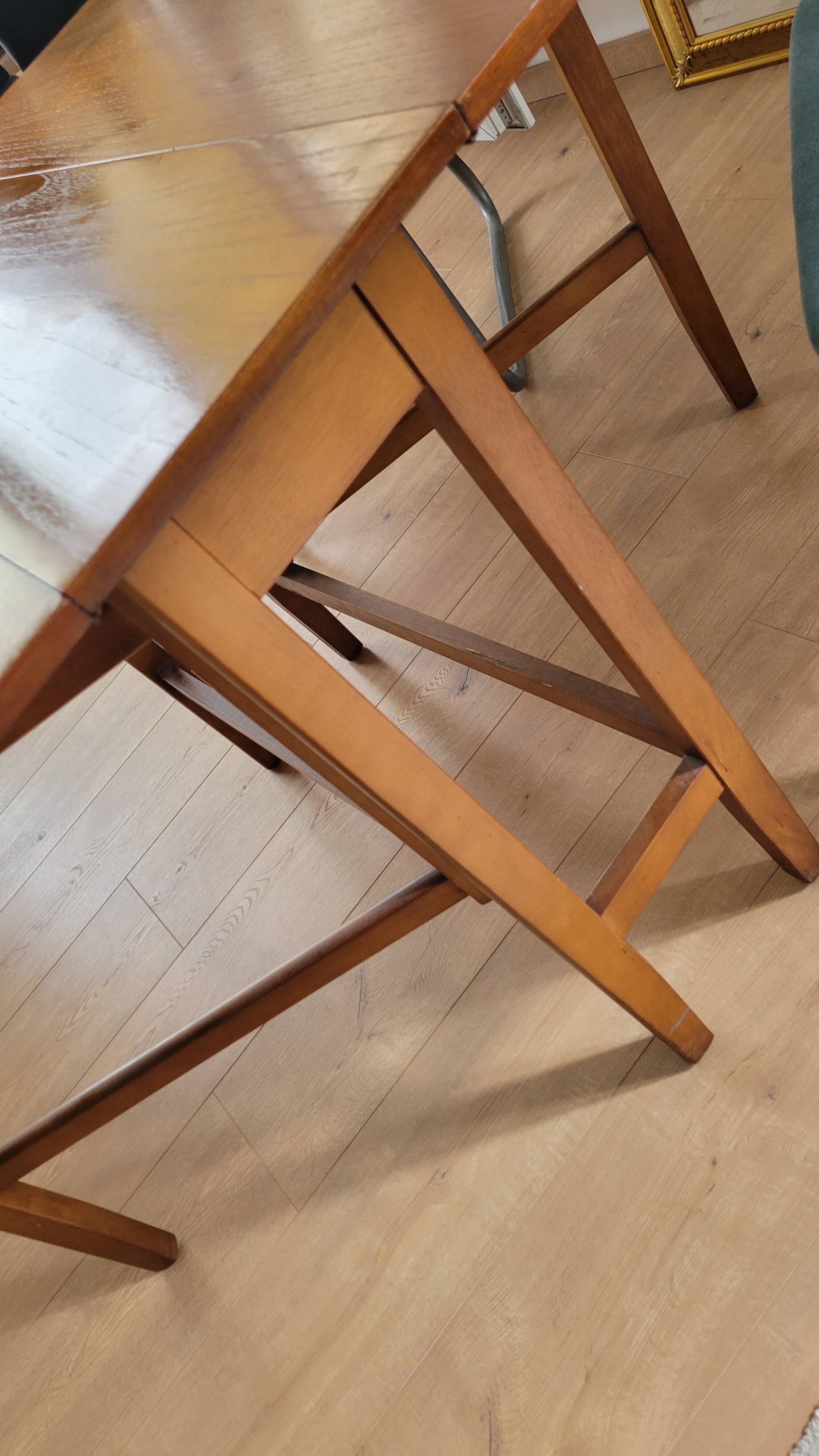 Scandinavian folding table