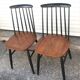 Pair of Scandinavian chairs