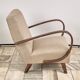 H 410 Armchair designed by Jindrich Halabala, 1940s, Czechoslovakia