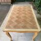 Louis XV extendable dining table, 20th century, renovated in solid oak, 260cm