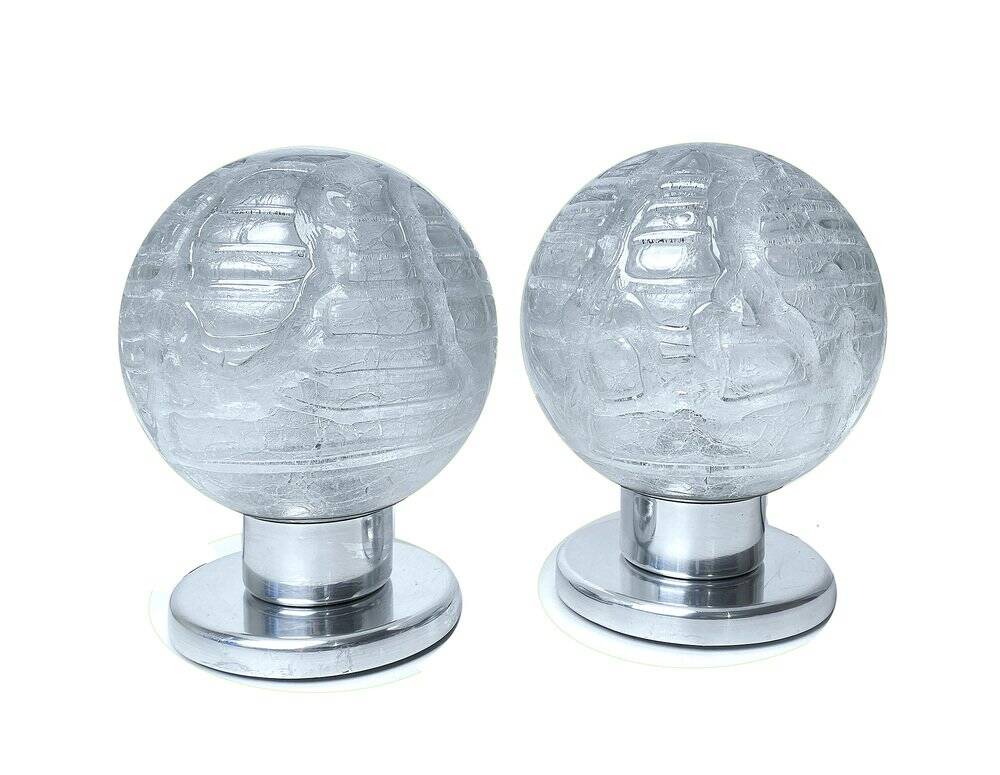 Pair Vintage Space Age Table Lamps from Doria