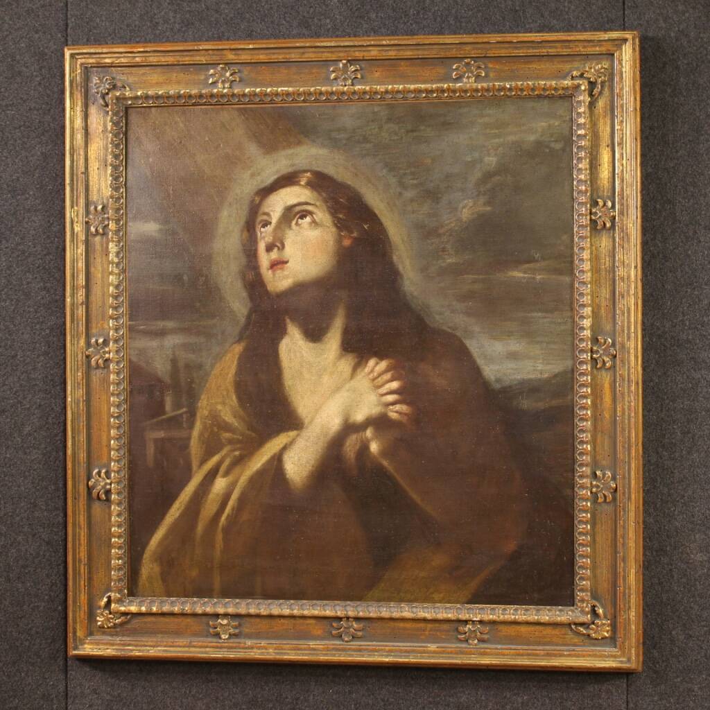 Antique Magdalene painting form 17th century