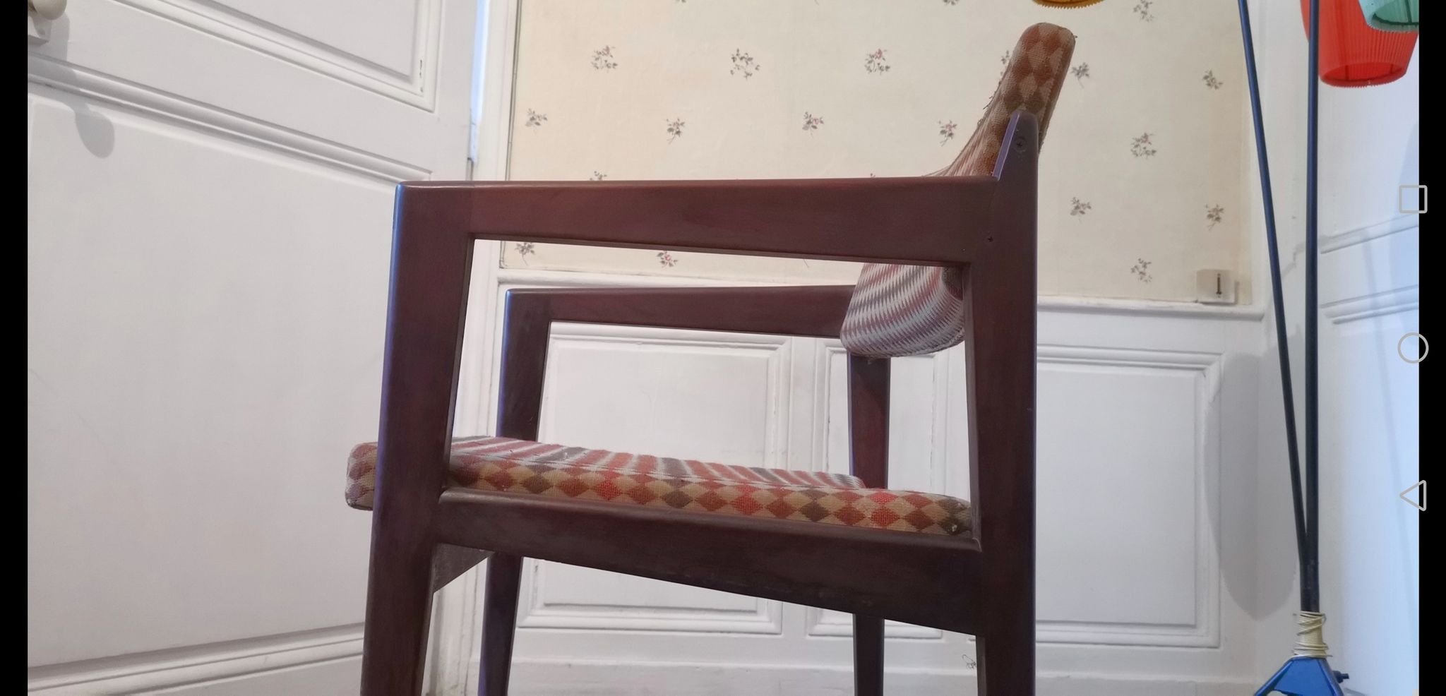 Fauteuil architectural vintage années 50/60 par Thonet