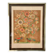 Lithograph signed Jacques Margerin The tree with flowers and birds 1960-70