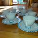 Coffee service, chocolate 8 pieces porcelain, Kaiser