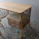 Rattan desk