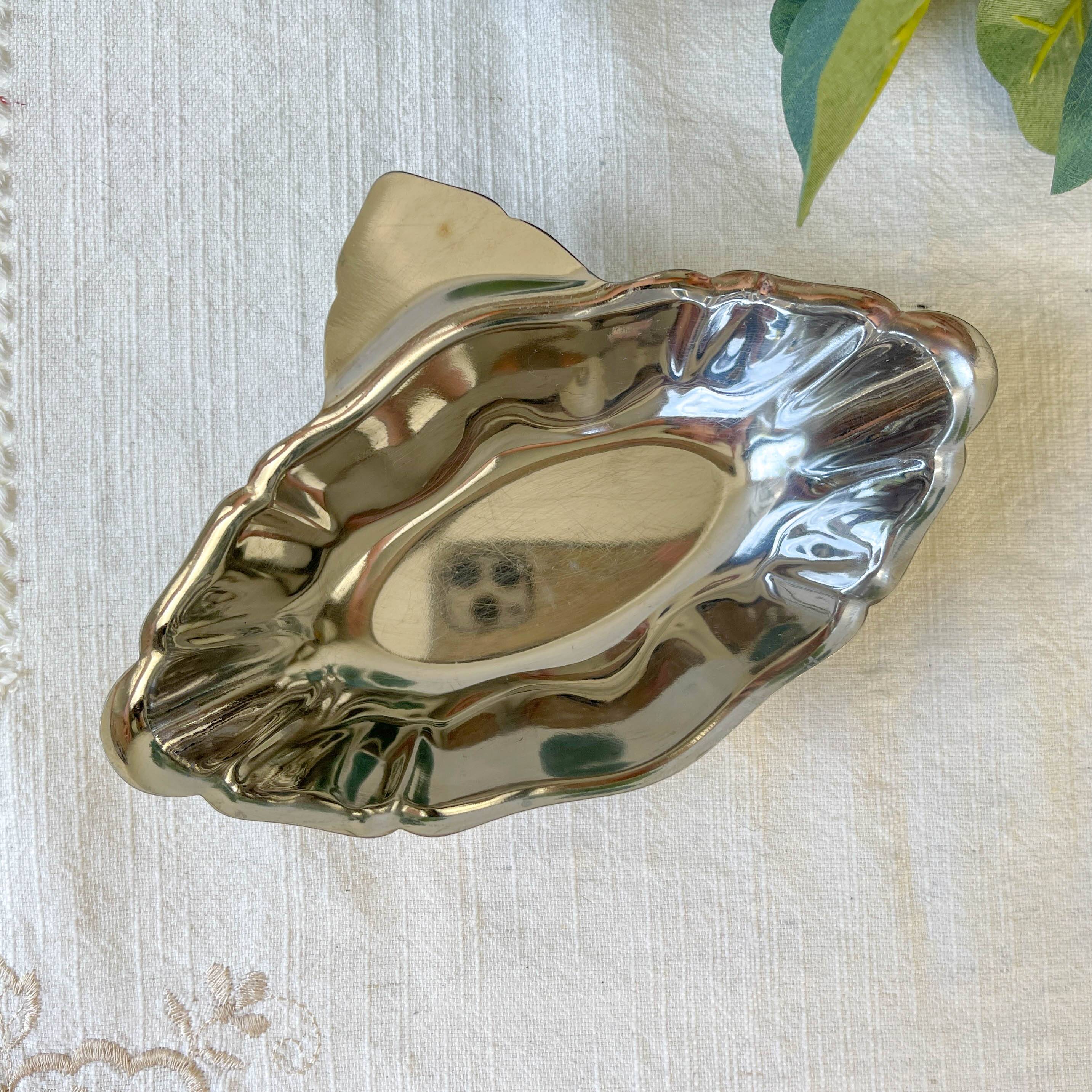 Vintage solid stainless steel sauceboat 18% solid stainless steel 70s
