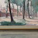 Huile sur toile par Jean Vasseur (1905-1986), Quevauvillers (Somme)