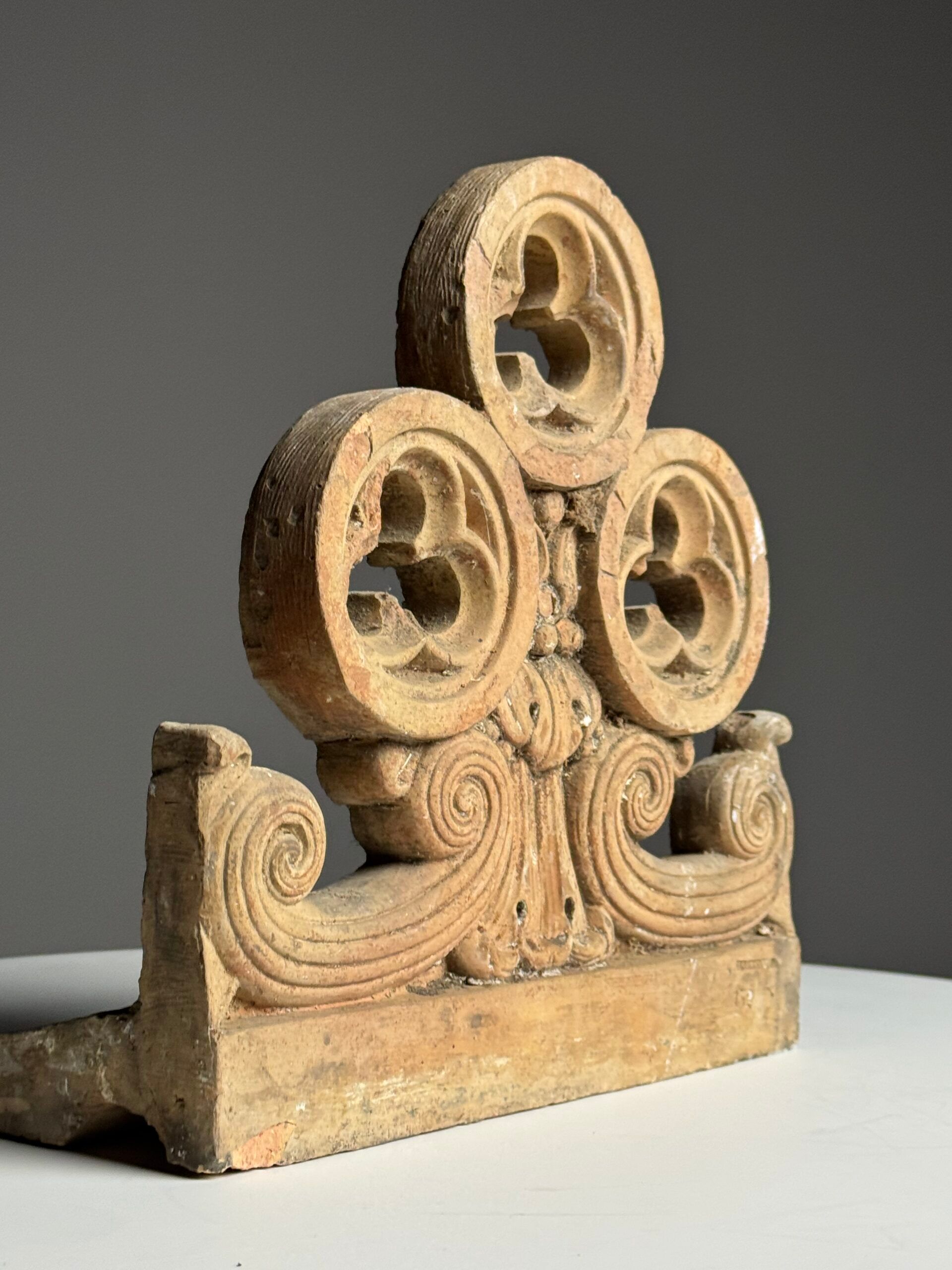 Neogothic terracotta ornaments