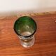 Antique Legras vase – green and transparent with polychrome enamel – Art Nouveau