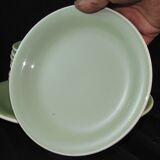 Service à dessert en faience de villeroy et boch model mettlach 12 assiettes et un plat
