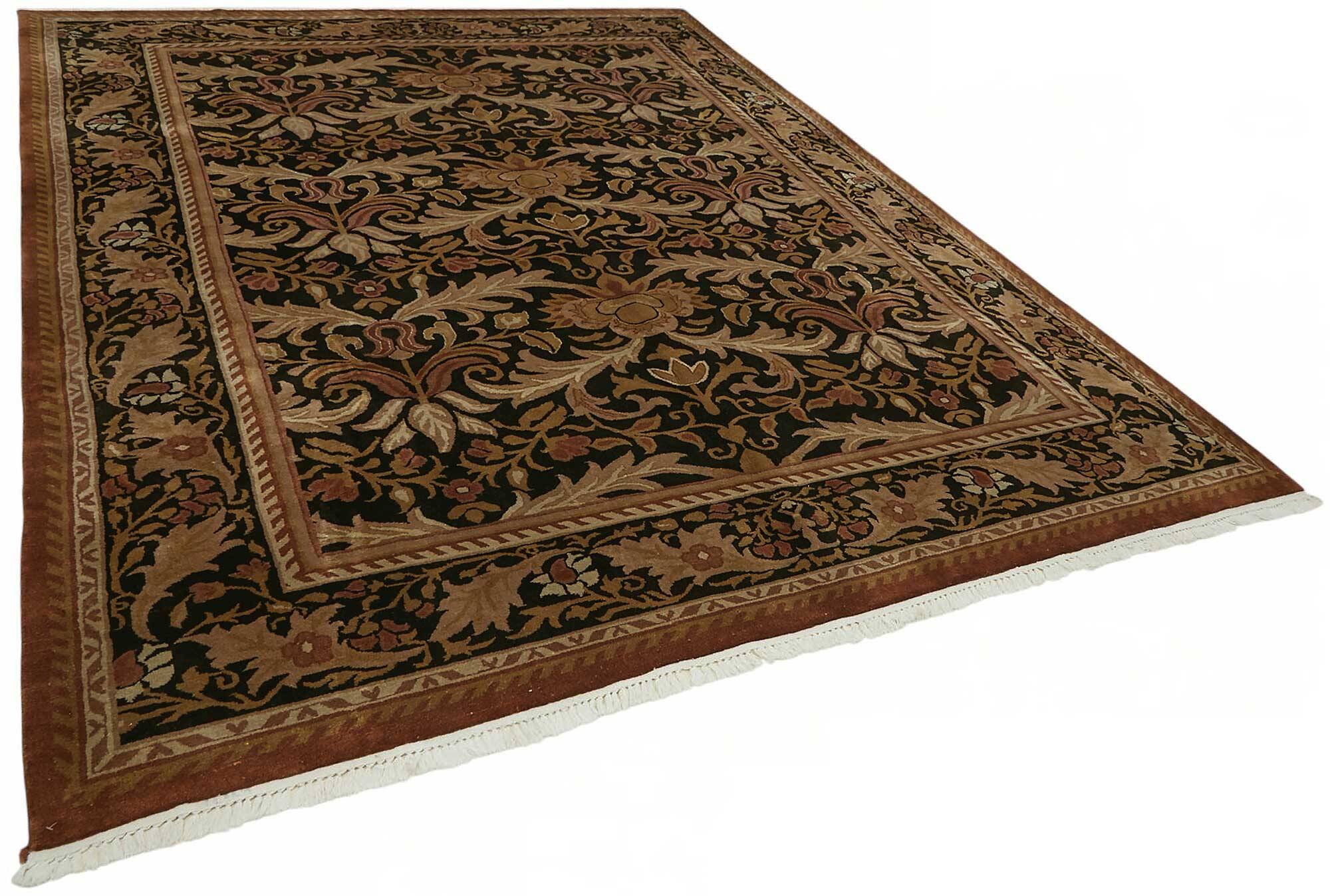 Turkish Handknotted Wool Oushak Rug 268 cm x 360 cm