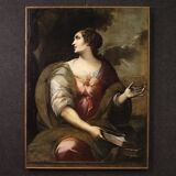 Pair of 17th century Italian paintings, Sibyls