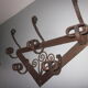 Porte manteau mural art deco
