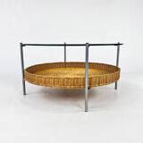 Vintage Round Coffee Table, Netherlands, 1960s