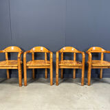 CJ Rosengaarden pine wood dining set - set of 5 - 1970s