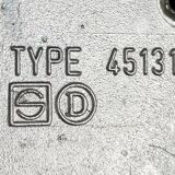 Mid-century Danish metal outdoor wall lamp model Pirate by Eva Koppel, Nils Koppel, Gert Edstrand for Nordisk Solar, 1960s.