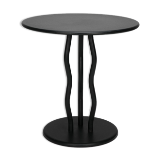 Postmodern metal table circa 1980