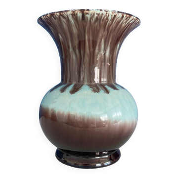 Vase germany bleu et maron