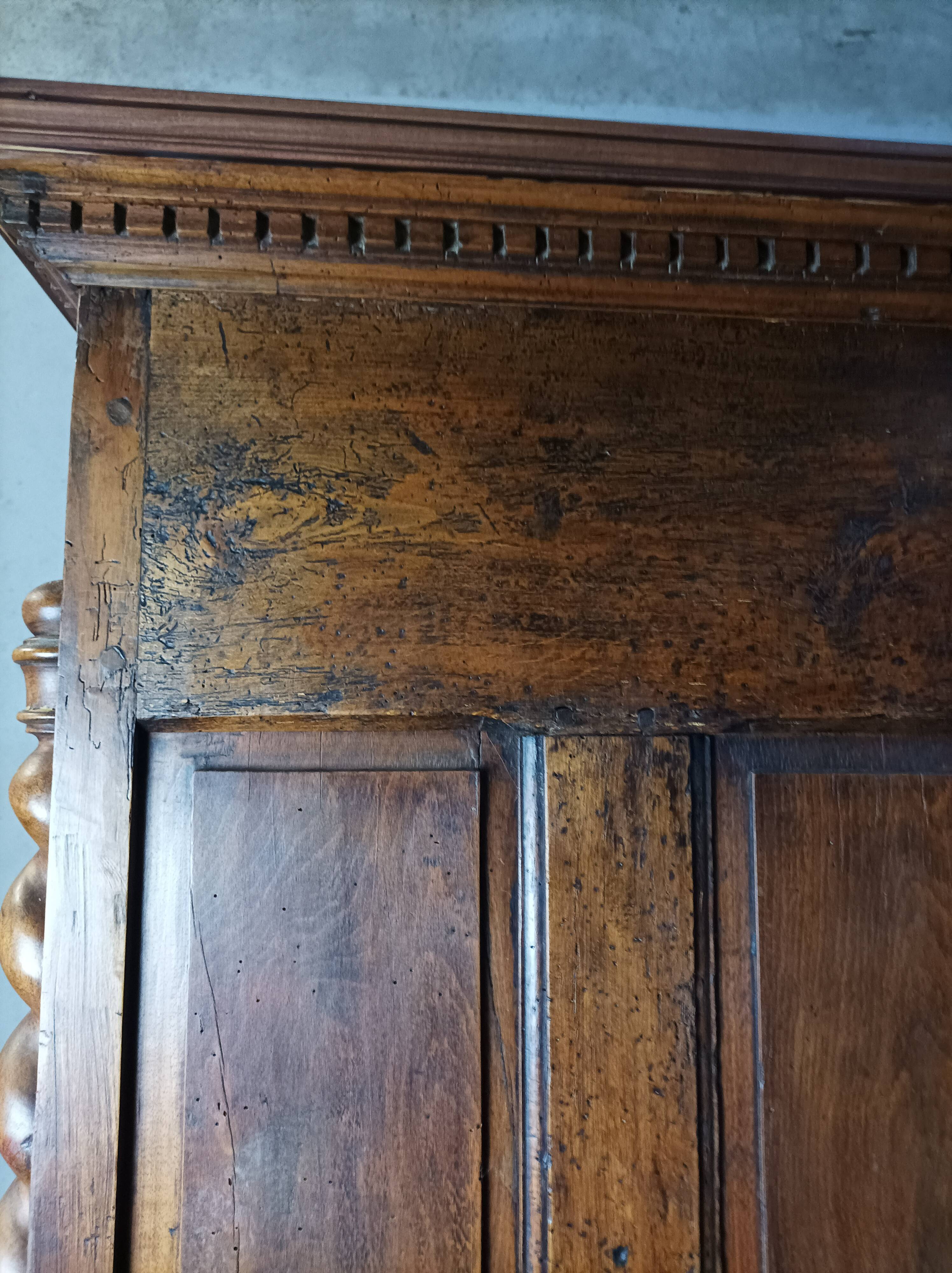 Louis XIII era sideboard in walnut