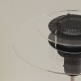 Postmodern lamp in metal and plexiglass Cirkel vintage Ikea 1990