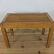 Tabouret moderniste à lattes de bois, années 50, banc