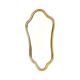 Vintage Classic Gold Leaf Gilded Mirror Belgium Cavos Baroque