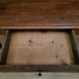 Louis XIII style desk writing table in solid wood in very good condition