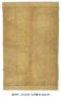 Tapis berbère marocain en laine moutarde 133x211Cm