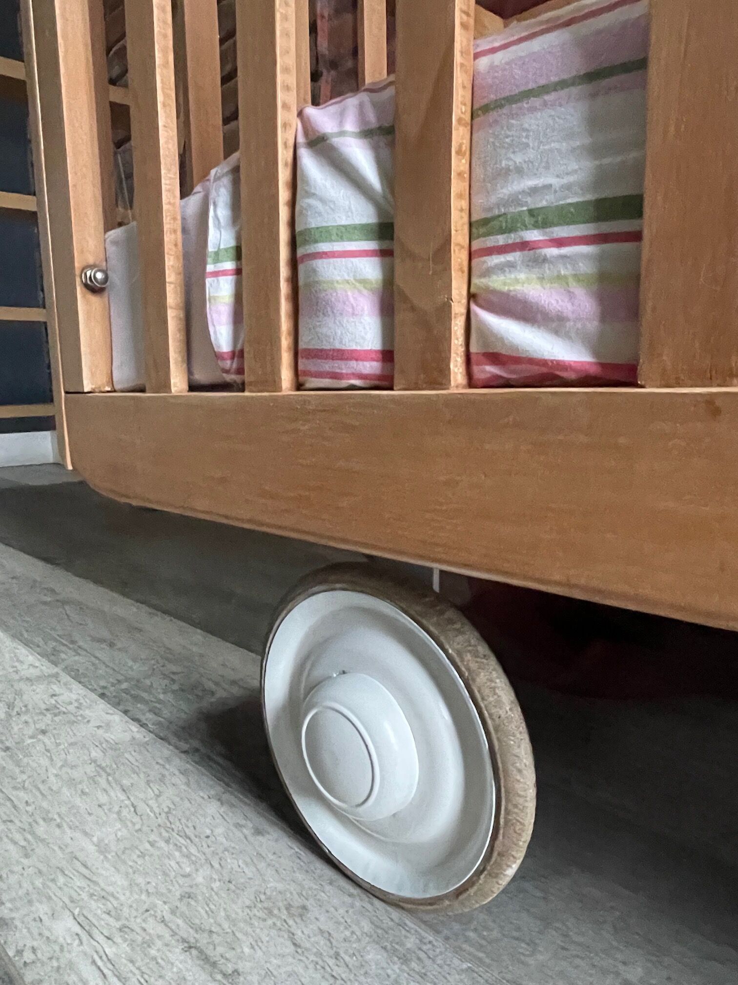 Vintage baby cot