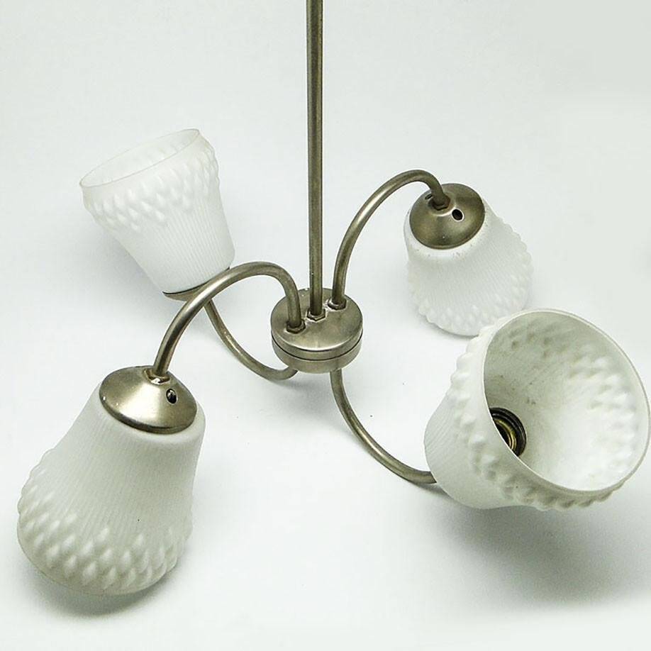 Mid-century style chandelier, Poland, 1970s