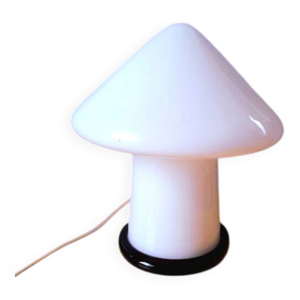 Lampe champignon en verre