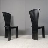 Post modern dining chairs by Pietro costantini, 1980s, set of 6