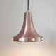 Midcentury Copper Pendant Vitrika, Sweden, 1970s