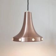 Midcentury Copper Pendant Vitrika, Sweden, 1970s