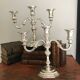 Pair of silver candlesticks.W.Germany.